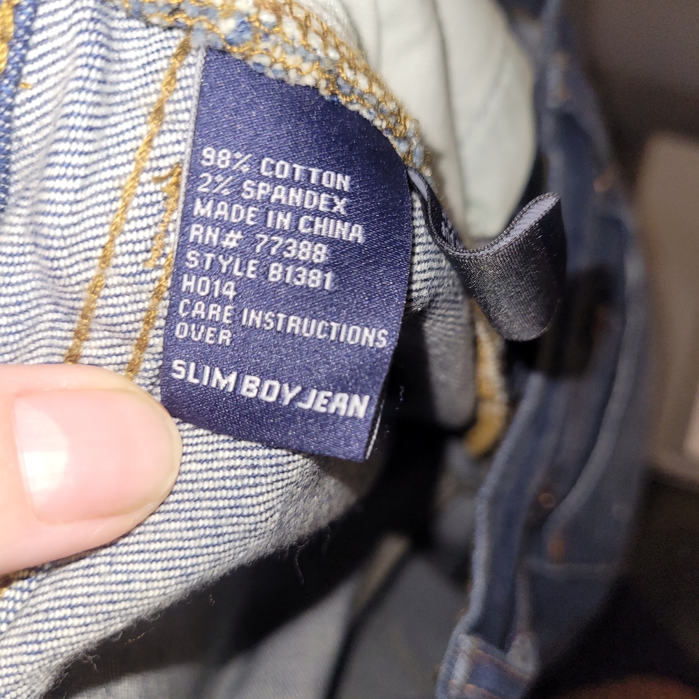 Madewell Classic Blue Denim Jeans - Picture 8 of 9